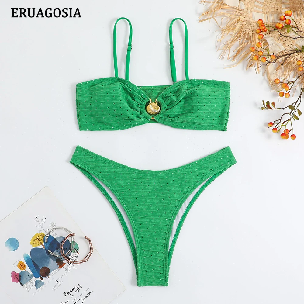 

Bikinis 2023 New Swimsuit Women Swimwear Bandage Bathing Suit Sexy Brazilian Bikini Set Push Up Biquinis Beachwear Female Swim