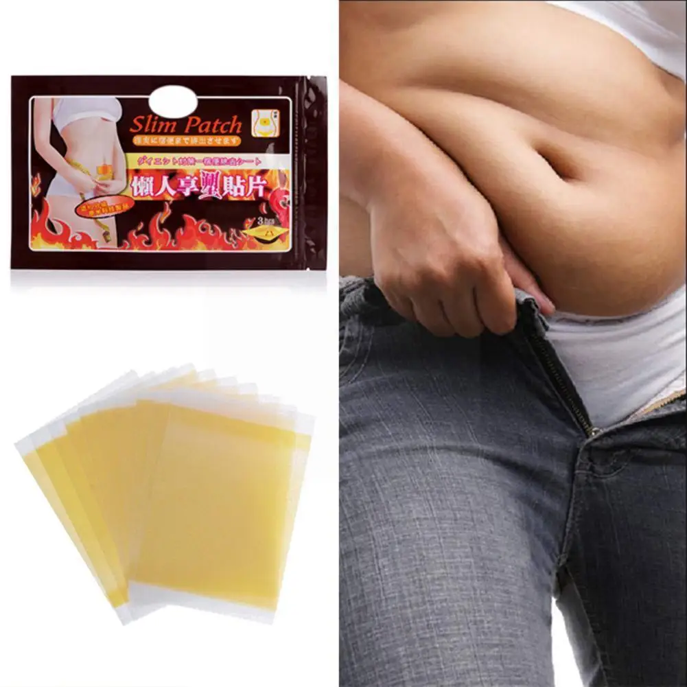 

50pcs Herbal Adhesive Medical Plasters Detox Slimming Weight Fat Beauty Body Patch Shaping Anti-cellulite Lose Stickers Bur Q3f8