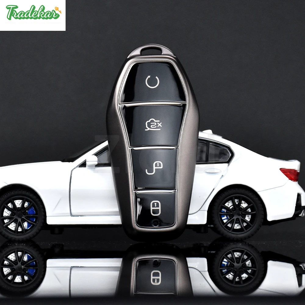 Мягкий ТПУ чехол для автомобильного смарт-ключа BYD Song PRO Han EV Max Tang DM 2018 Qin PLUS