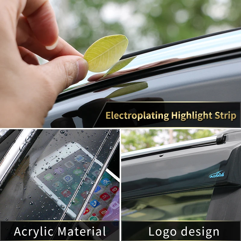 2003-2022 Toyota Land Cruiser 200 Prado 150 120 яркая ветрозащитная вентиляция LC150 LC200 аксессуары для