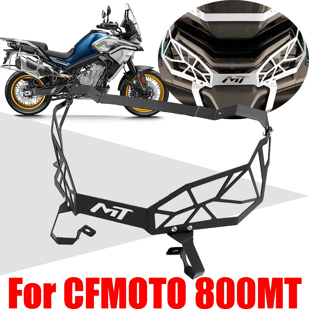 

For CFMOTO CF 800MT MT800 MT 800 MT Motorcycle Accessories Headlight Protector Guard Headlamp Grille Protection Cover Protective