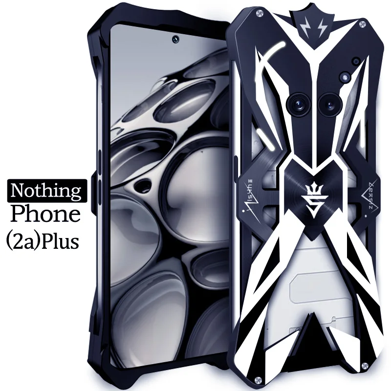 Оригинальные Роскошные усиленные металлические алюминиевые Чехлы Zimon Тор для