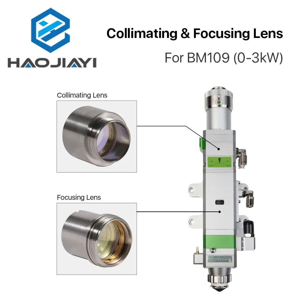 BM109 1 5 кВт Коллимирующая и фокусирующая линза D28 F100 F125 мм с держателем линзы для