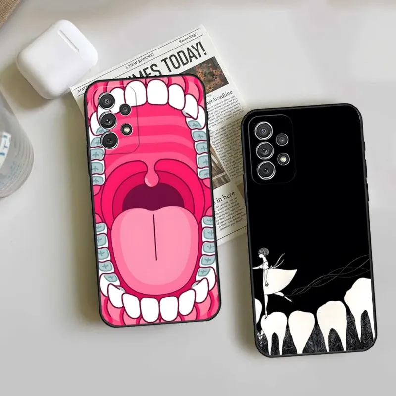 

Dentist Tooth Doctor Phone Case For Samsung Galaxy S23 S30 S10 S22 S20 S21 S7 S9 S8 Pro Plus Ultra Fe Back Design Cover