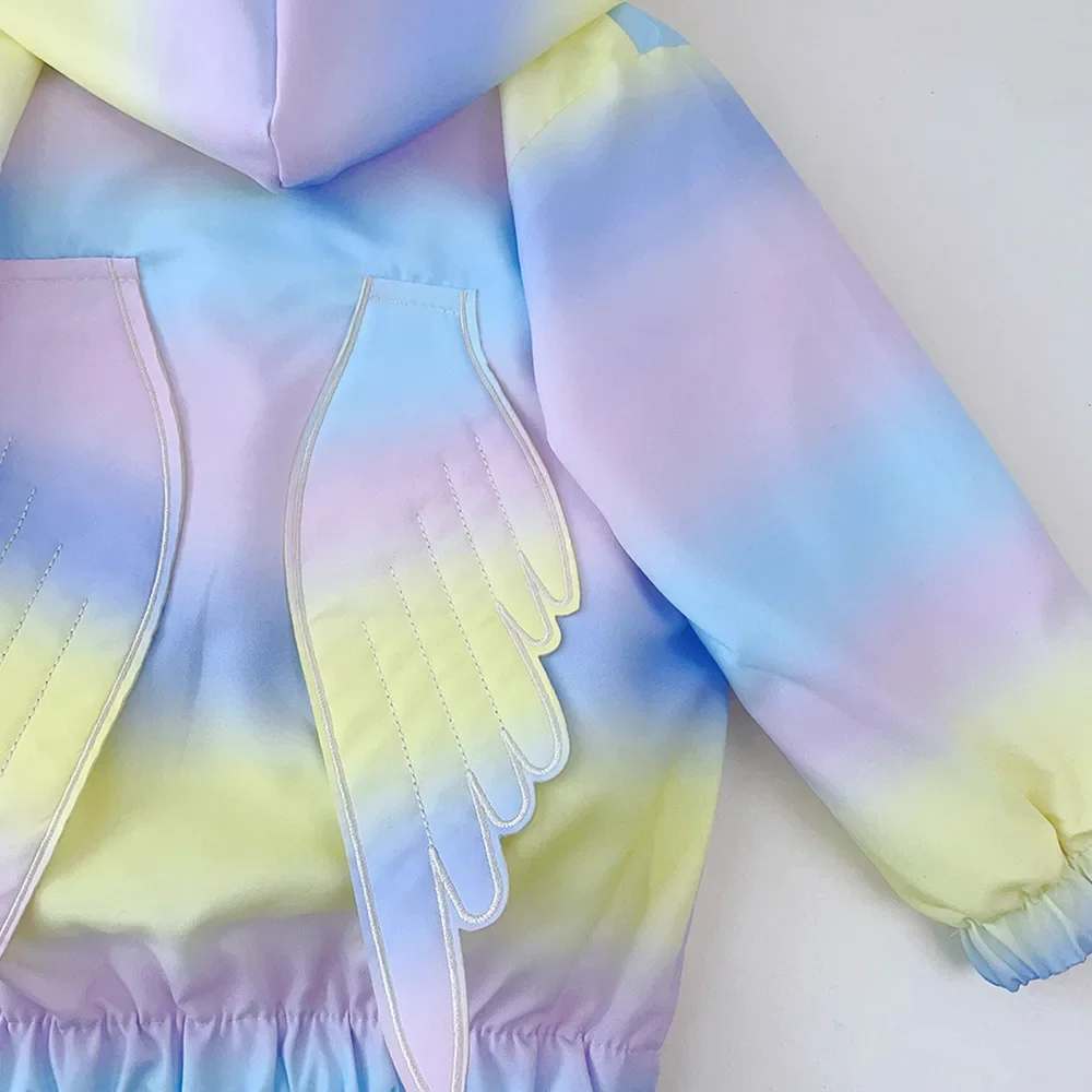 Стильная весенне-осенняя детская куртка для женщин повседневная укороченная