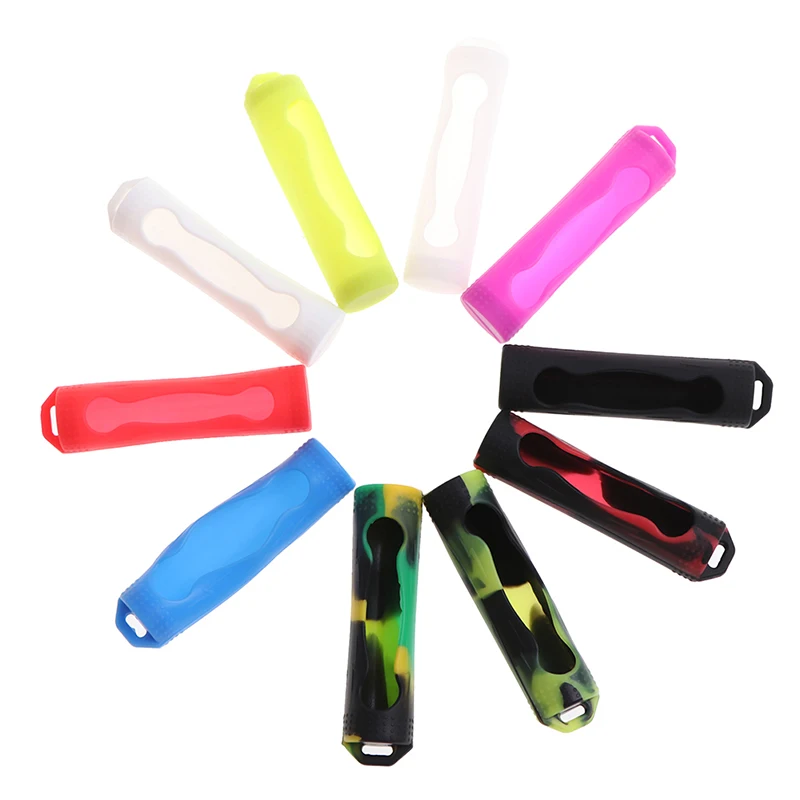 

1PCS Silicone Sleeve Cover Case For 18650 Protective Bag Pouch Battery Box