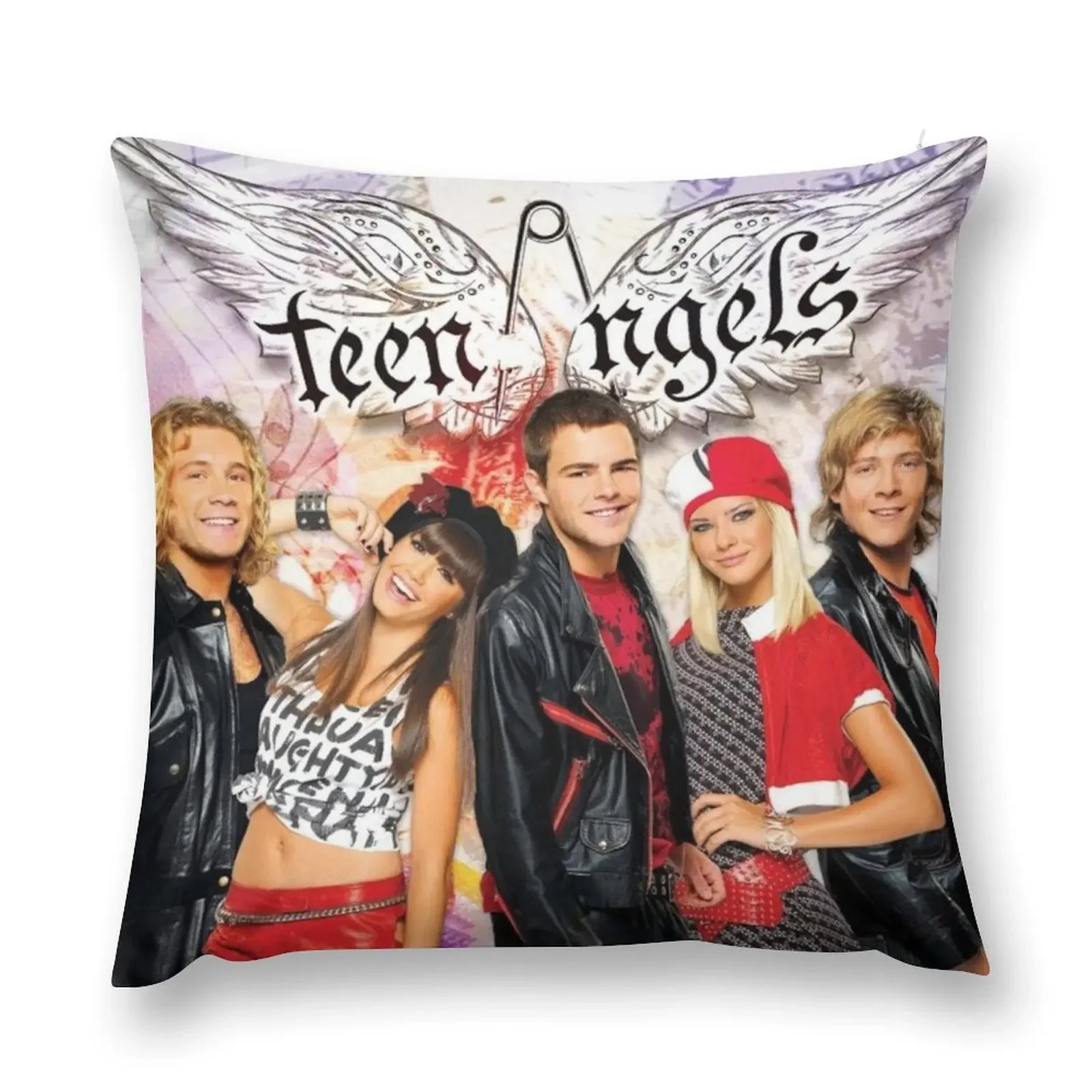 Casi Angeles Throw Pillow роскошные наволочки Рождественская наволочка подушка