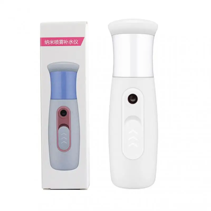 

Нано-распылитель для лица, миниатюрные инструменты для красоты, спрей-устройство, перезаряжаемый от Usb небулайзер, увлажняющий уход за коже...