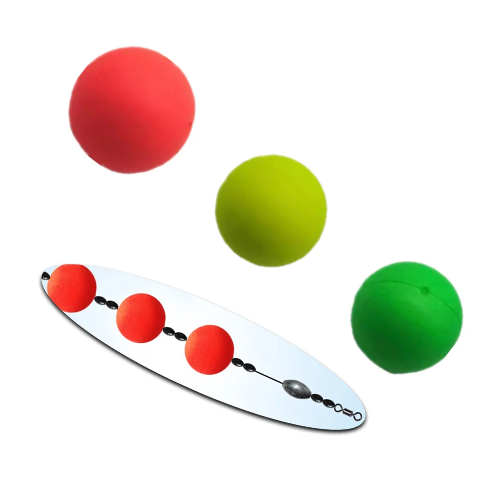 

10pcs Yellow/Red/Green 15mm Foam Fishing Floats Bobber Ball Beads Strike Indicators Buoys Tackle Accessories Outdoor Tools