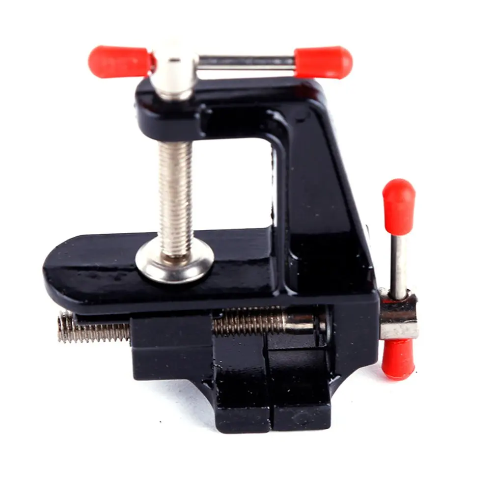 

3.5" Aluminum Miniature Small Jewelers Hobby Clamp On Table Bench Vise Mini Tool Vice Muliti-Funcational