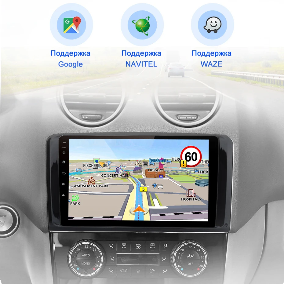 Автомагнитола 2 din 4 + 64G мультимедийный проигрыватель android carplay автомобильный GPS
