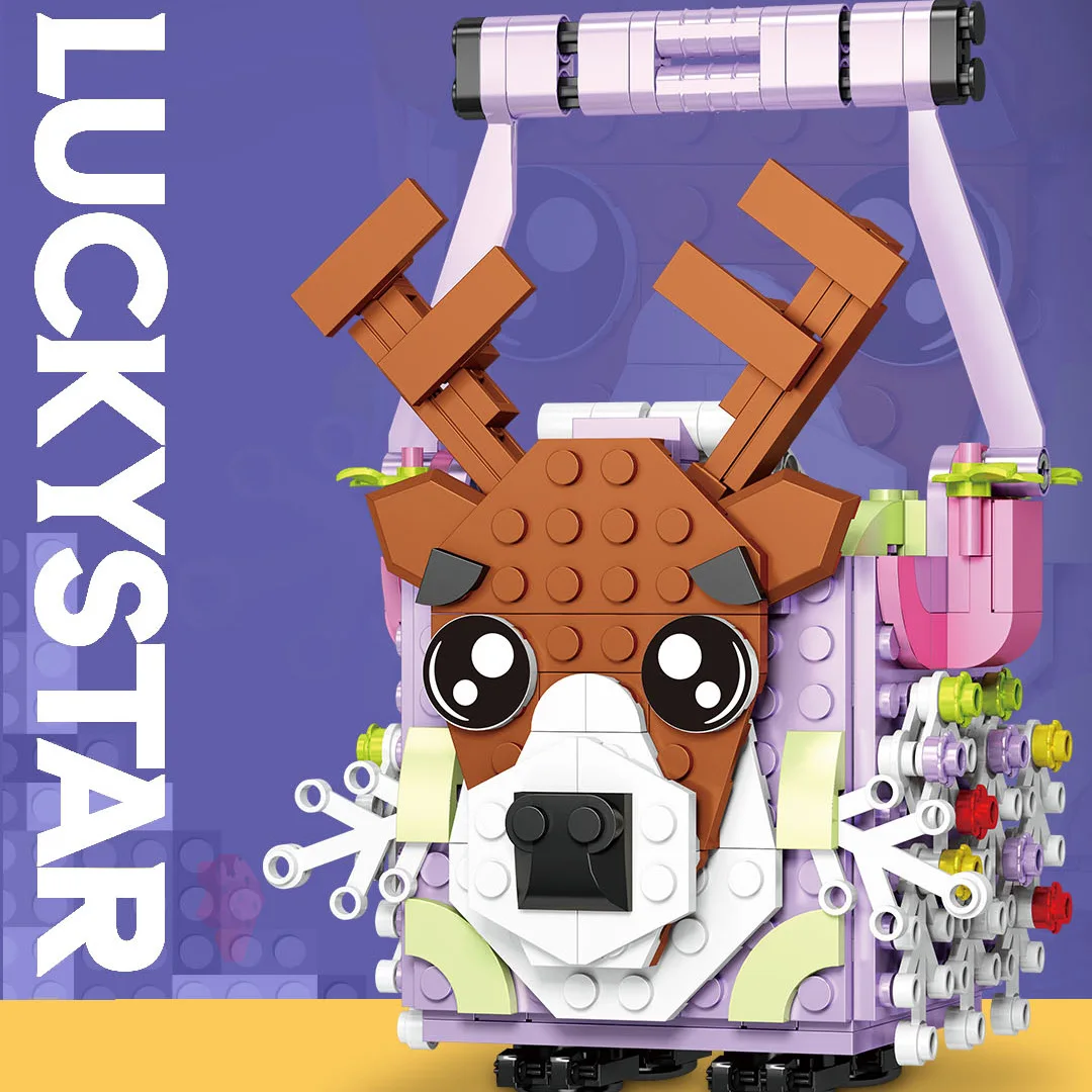 Игровой мешок Lucky Star с животными Рождественский олень кролик летняя лягушка