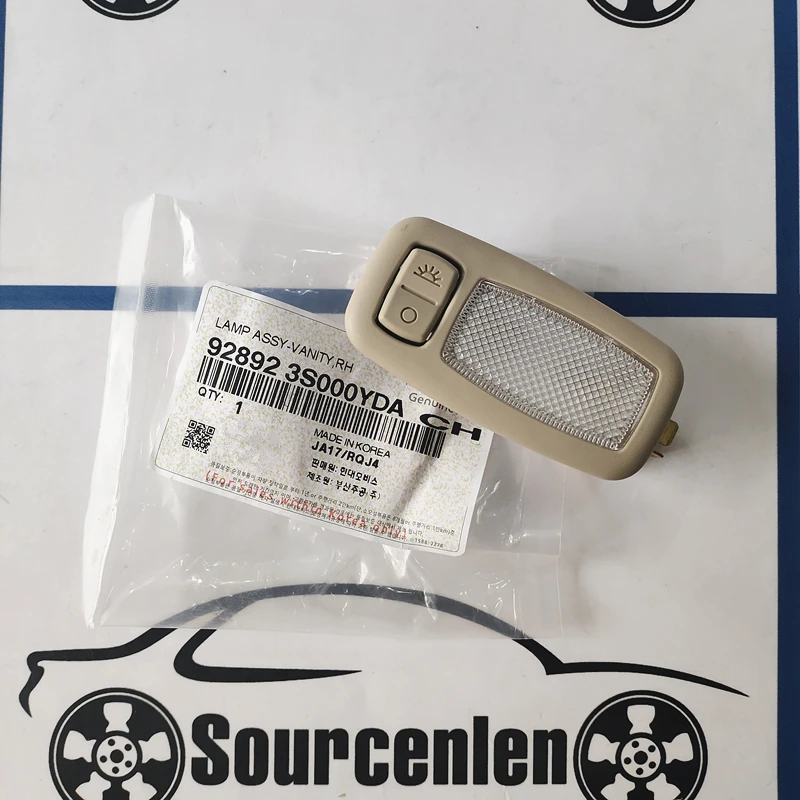 

OEM Оригинальный интерьерный светильник LH RH Grey для Hyundai 2011-2015 i45 YF Sonata Elantra/AVANTE MD Forte/Koup K3