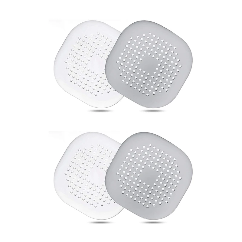 

Hair Catcher, Drain Cover For Shower Silicone Hair Stopper With Suction Cup, Easy To Install Suit For Bathroom, Kitchen