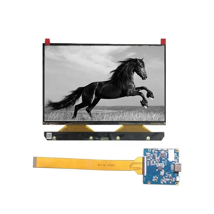 Монохромный ЖК-дисплей для 3D-принтера с высоким коэффициентом пропускания 8 9