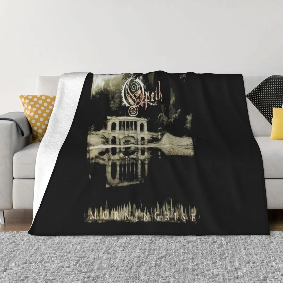 Оригинальный альбом Opeth Band Morningrise Обложка для альбома Art Rock Metal S новое одеяло с