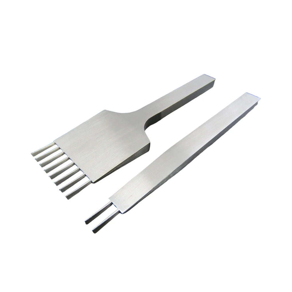 

2Pcs Leather Tool Hole Stitching Punch Sewing Lacing Hand Graving