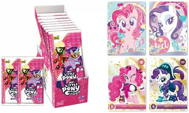 

KAYOU My Little Pony Game Box Twilight Collection Children Games Playing Kids Album Cards Toy Gift Hobby Boxes Paper Anime Party