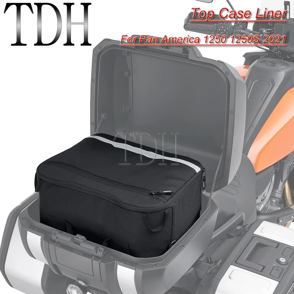 For Harley Pan America 1250 1250S 2021 Motorcycle Top Tool Storage Case Saddlebag Luggage Trunk Liner Bag Inner Bags Waterproof