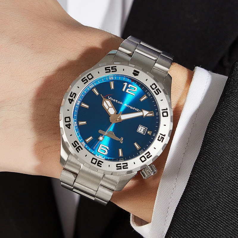 Механические часы voнаклеиваемые на русском языке