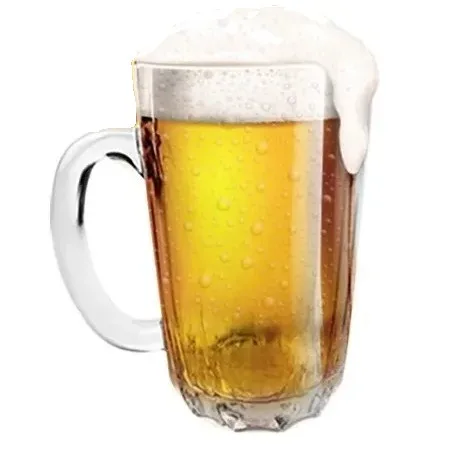 

1 330ml Glass Chopp Mug Ice Beer Cup
