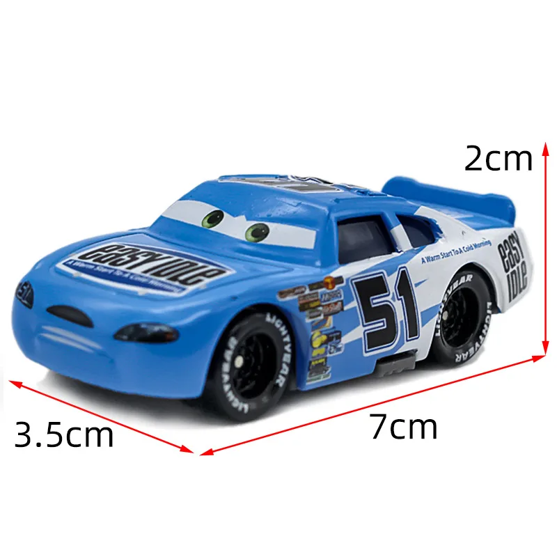 Disney Pixar Cars 3 Lightning McQueen Matt Jackson Storm Ramirez 1:55 Alloy  Metal Die Casting Car Kid Boy Toy Gift images - 6