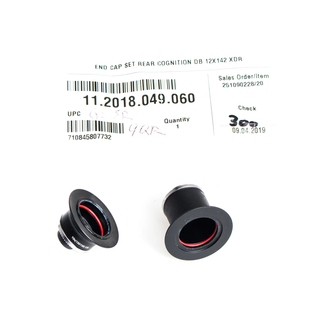 

ZIPP WHEEL AXLE END CAP SET REAR ZIPP COGNITION CENTER LOCKING DISC BRAKE THRU AXLE 12X142 XDR 11.2018.049.060