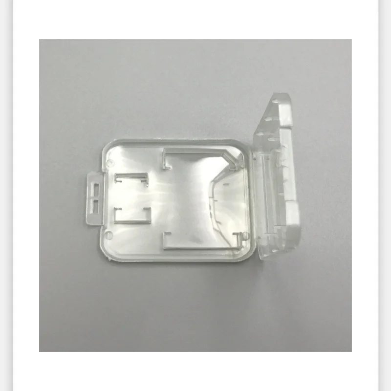 

1000 шт. чехол для карты памяти прозрачный стандартный SD SDHC microsd чехол TF защитный держатель белая коробка для хранения SD чехол NO37