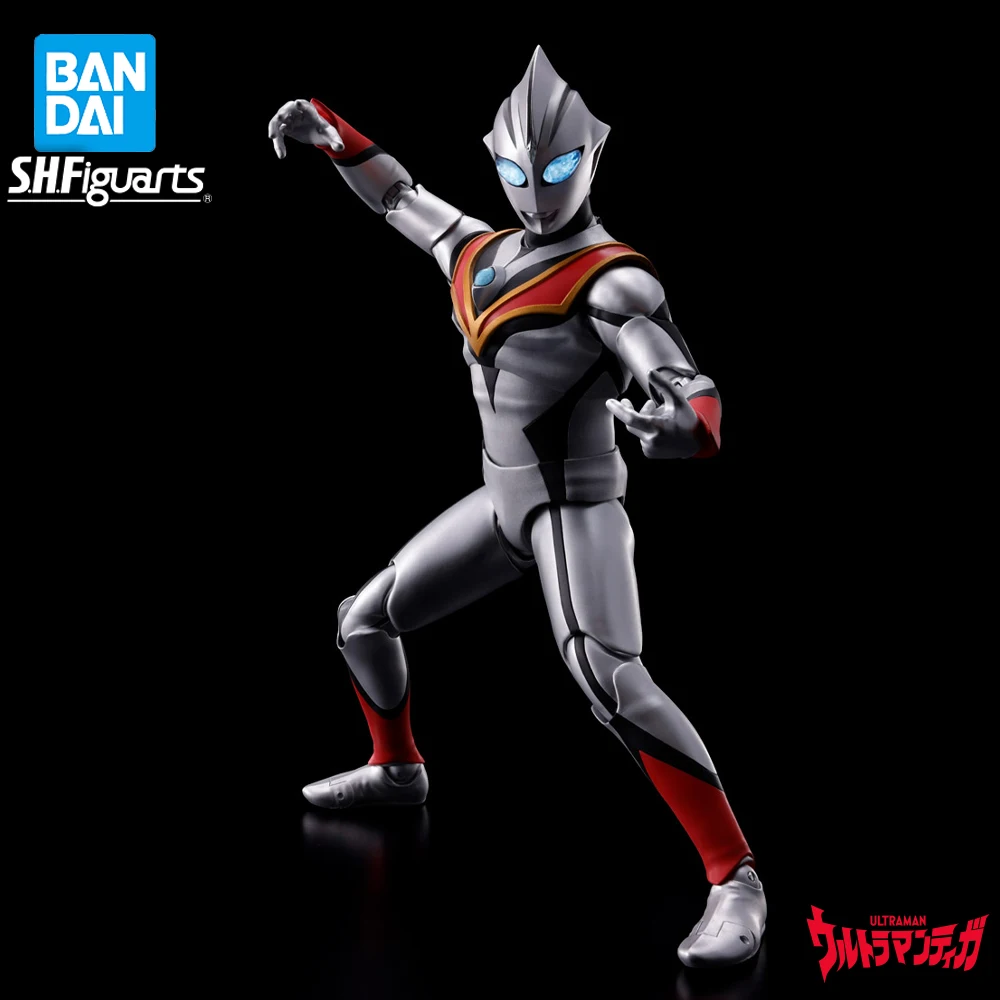 В наличии оригинальная фигурка BANDAI SHFiguarts SHINKOCCHOU SEIHOU Evil Tiga экшн-аниме Ultraman модель