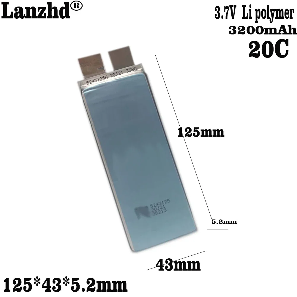 Аккумулятор 3 85 В макс. 4 3200 мАч DIY