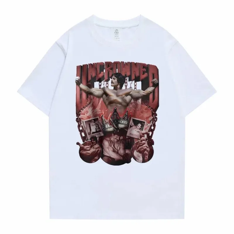 Забавная Короткая Футболка Мужская Винтажная Хлопковая Бейсбольная Рубашка С