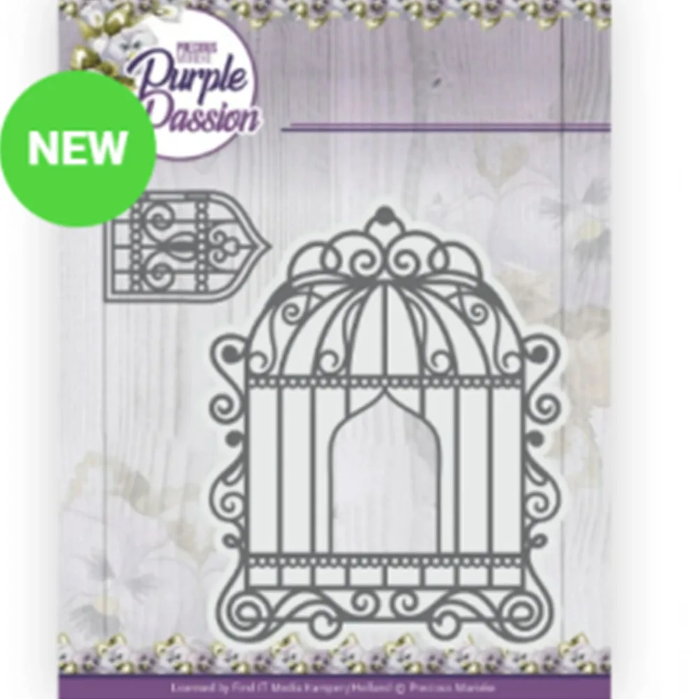 

Birdcage Metal Cutting Dies Scrapbook Diary Decoration Stencil Embossing Template Diy Greeting Card Handmade 2022 New Arrival