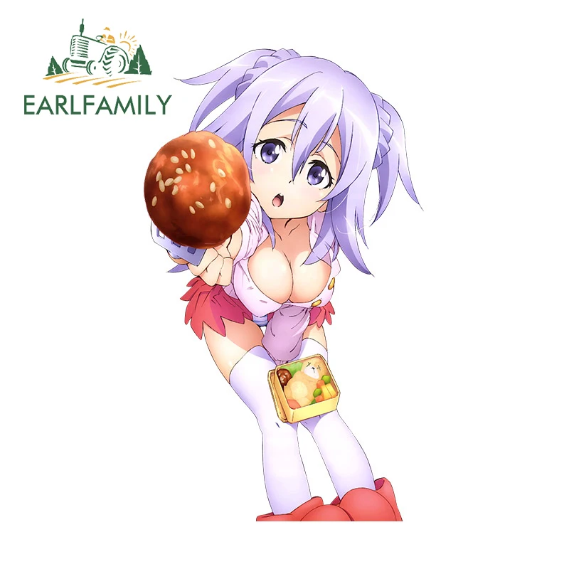 EARLFAMILY 13 см для милых Kirin Toudou забавные автомобильные наклейки наклейка на окклюзию