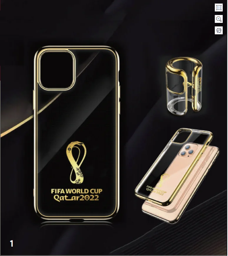 

Official authentic 2022 Qatar world cup logo / iphone12 / 13 / Pro / Samsung mobile phone case