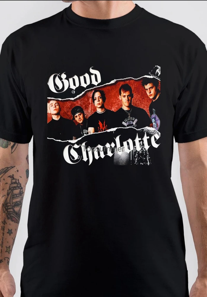 

Good Charlotte Band Black T-Shirt Unisex Cotton Tee All Size S-5Xl Cb621