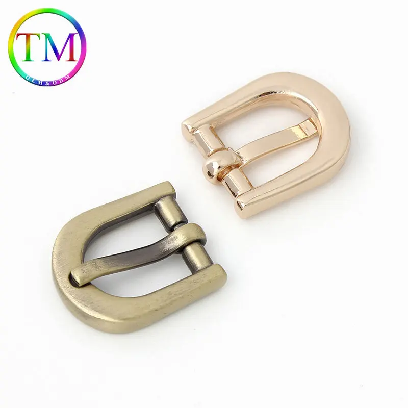10-50Pcs Metal D Ring Pin Buckle Bags Strap Adjustment Hook Clasps Diy Bag Leather Strap Betlt Hardware Accessories
