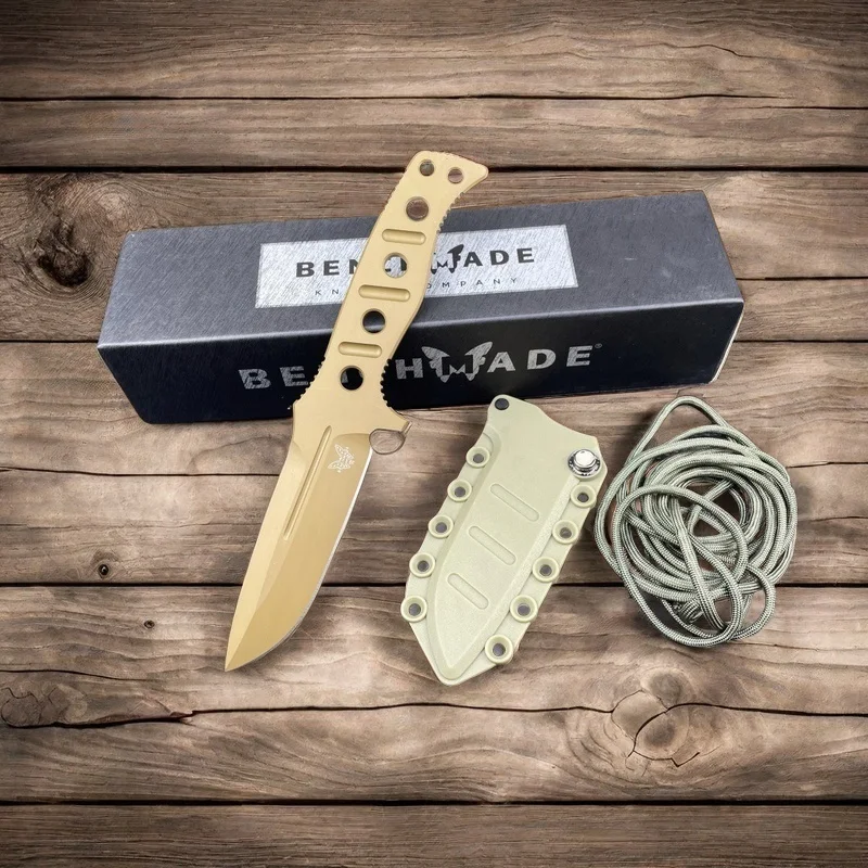 Острый прямой нож для кемпинга на открытом воздухе CPM-3V стальной цельный