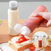 5 hole squeeze condiment bottles with nozzles plastic ketchup mustard hot sauces olive oil bottles home kitchen accessories