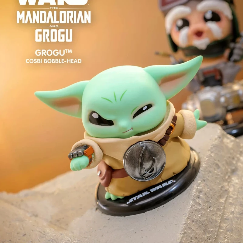 Коллекционная фигурка Hot Toys Cosbi Star Wars The Mandalorian Grogu Mystery Box, настольное украшение, подарок для взрослых коллекционеров и фанатов (art.: 3920dc3ee95bb) - 3920dc3ee95bb