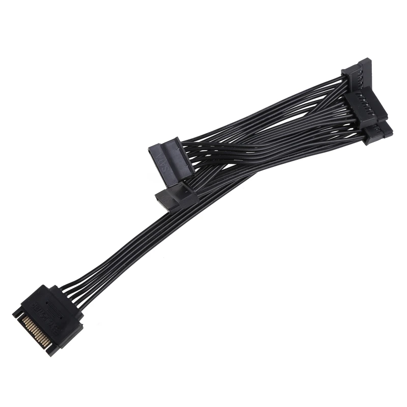 

Wearproof Computer Server Hard Extension Cable 15Pin Adapter Splitter