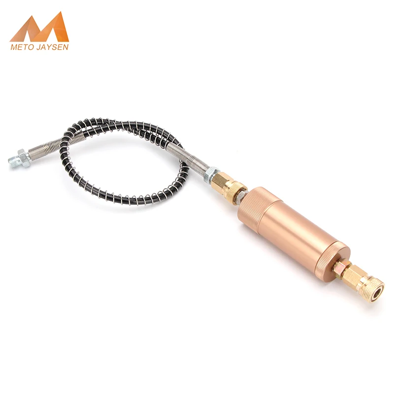 PCP Paintball High Pressure Pump Filter M10 Thread 40Mpa Golden Water-Oil Separator Air Filtering 8MM Quick Connector 50CM Hose