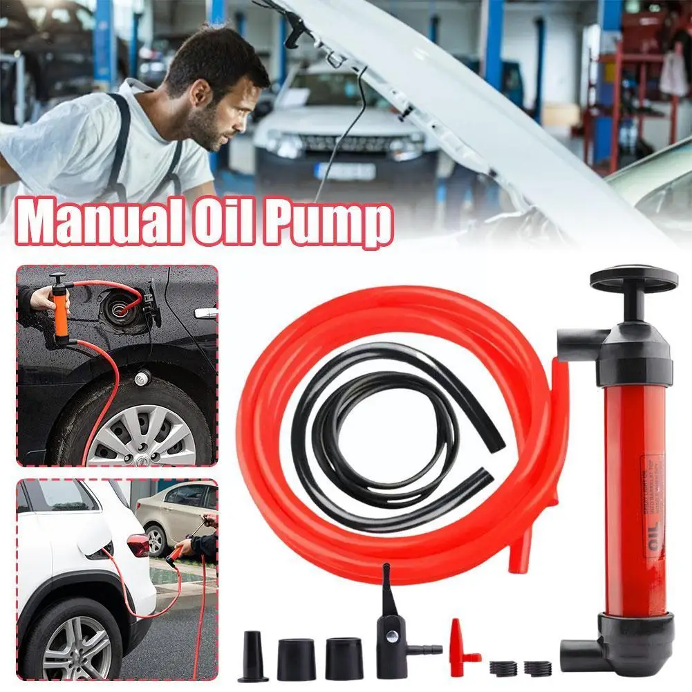 

Manual Oil Pump For Pumping Oil Gas Siphon SuckerTransfer Hand Pump For Oil Liquid Water Chemical Transfer Pump Car-styling Y4P2