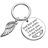 loss of one memorial keychain sympathy gift remembrance for women men dog cat remembrance jewelry pendant keyring