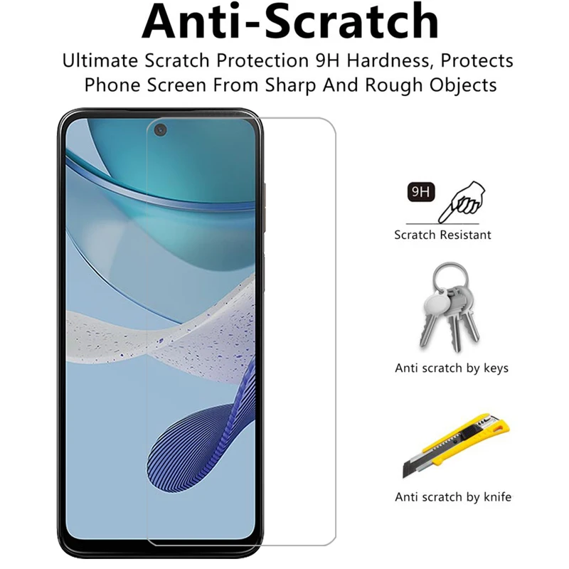 Защитная пленка для экрана Motorola Moto G53 Защитное закаленное стекло на motog53 motog g 53 53g 5g