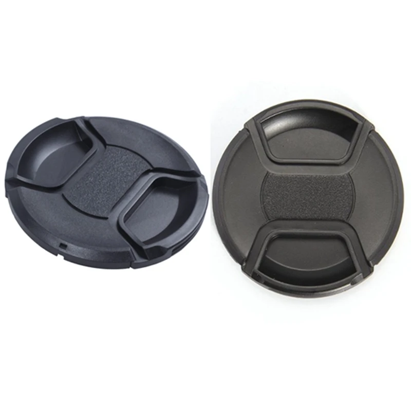 

HFES 77 Mm Lens Cap Protective Cover Cap New & Univeral 86Mm Center Pinch Front Lens Cap For DSLR Camera
