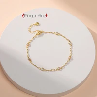 fashion new gold plated simple anklet exquisite adjustable personality jewelry