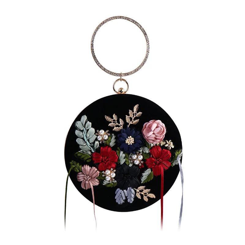 Сумка для ужина в стиле ретро Модная элегантная женская сумка через плечо ручная