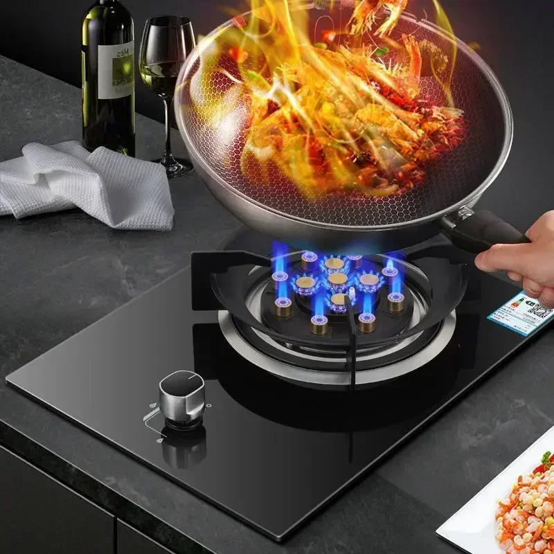 Бытовая газовая плита диаметром кВт встроенный стол из нержавеющей стали для