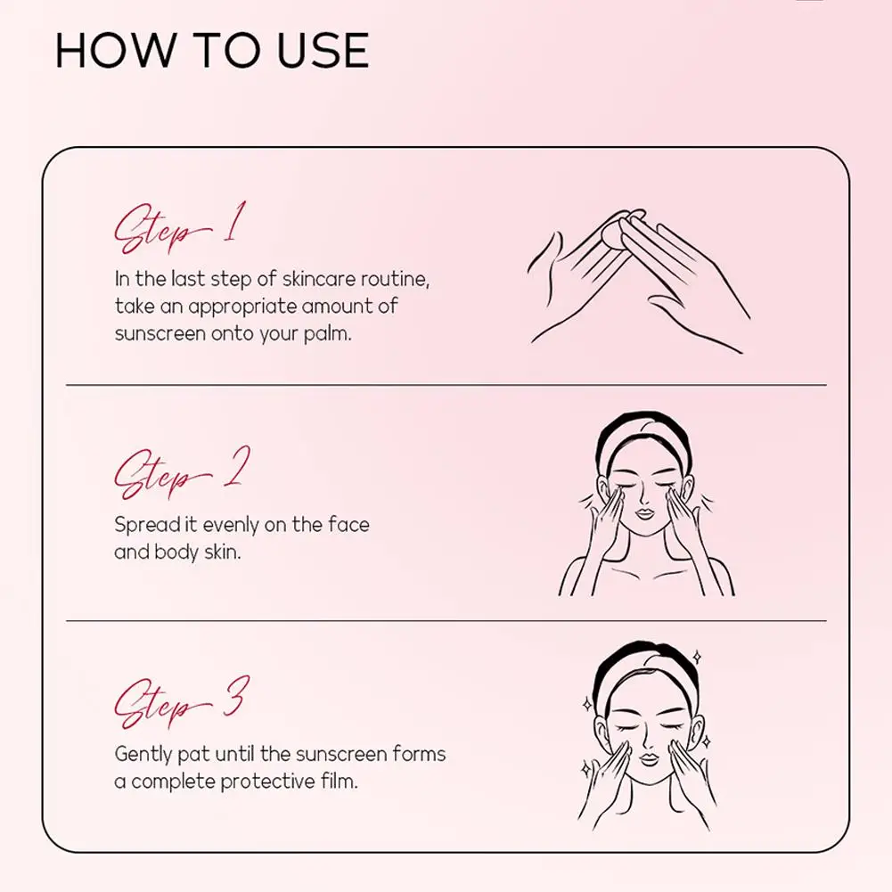 Laikou Niacinamide экран на солнечной батарее Spf50 + УФ освежающий Осветляющий