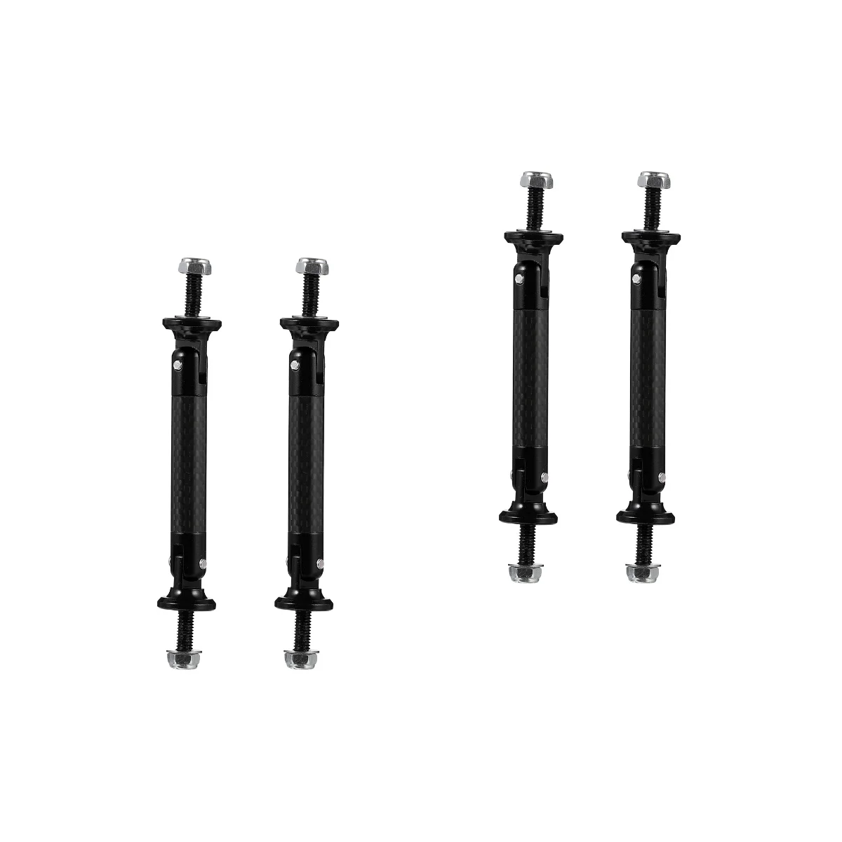 

2 pcs Universal Car Lever Fixing Bracket Bumper Bar Protector Rod Strut Support